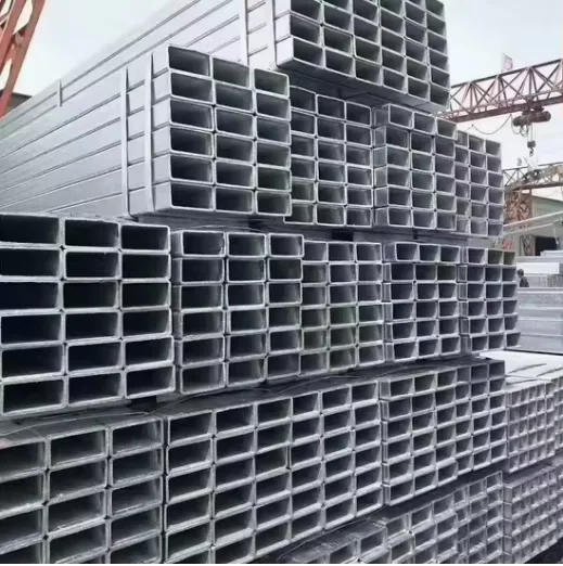 S235 S275 SS400 Galvanized Square Steel Tube Custom Sizes Supplier