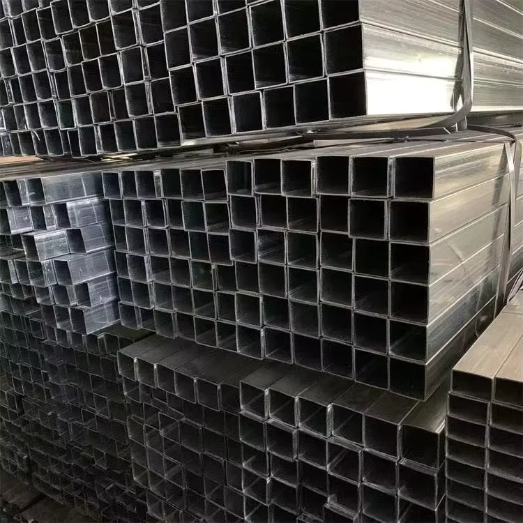 S235 S355 Galvanized Square Rectangular Steel Tube Factory Direct Supplier