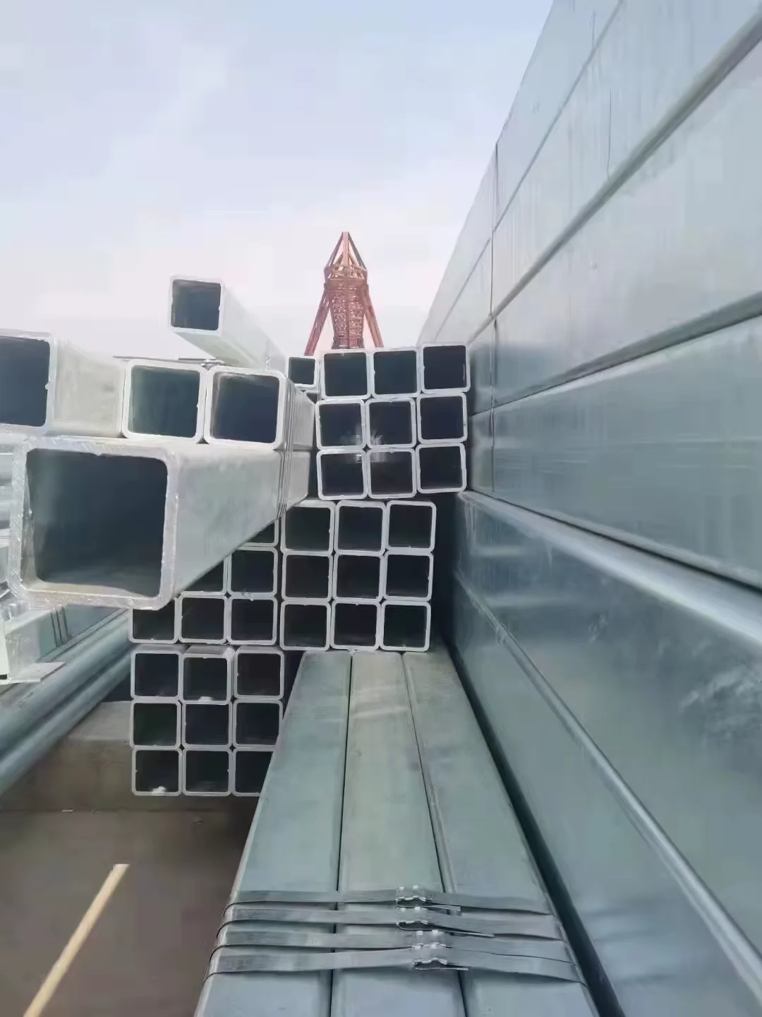 S235 S355 Galvanized Square Rectangular Steel Tube Factory Direct Supplier