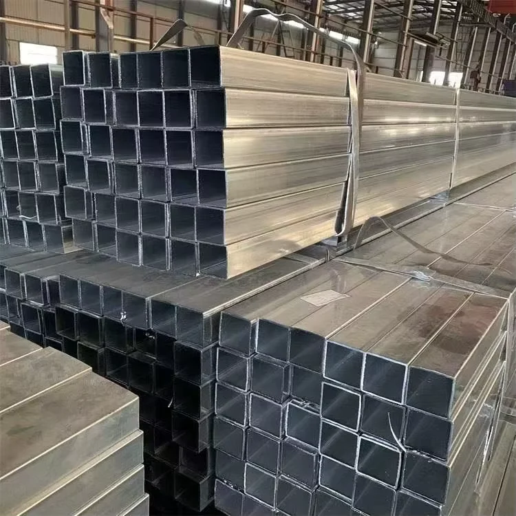 S235 S355 Galvanized Square Rectangular Steel Tube Factory Direct Supplier