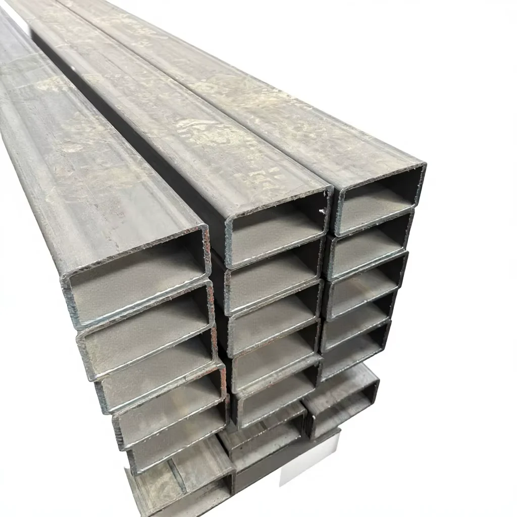 S235JR S355 A36 ERW Welded Square Steel Tube Factory Direct Custom Sizes