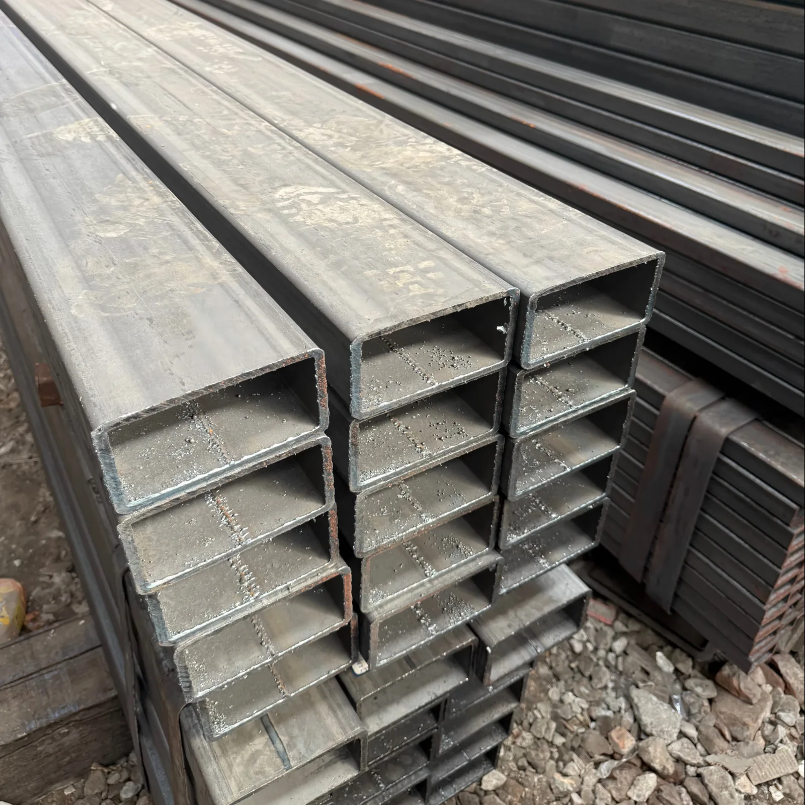 S235JR S355 Square Steel Tube Manufacturer Custom Sizes EN10219 ASTM A500