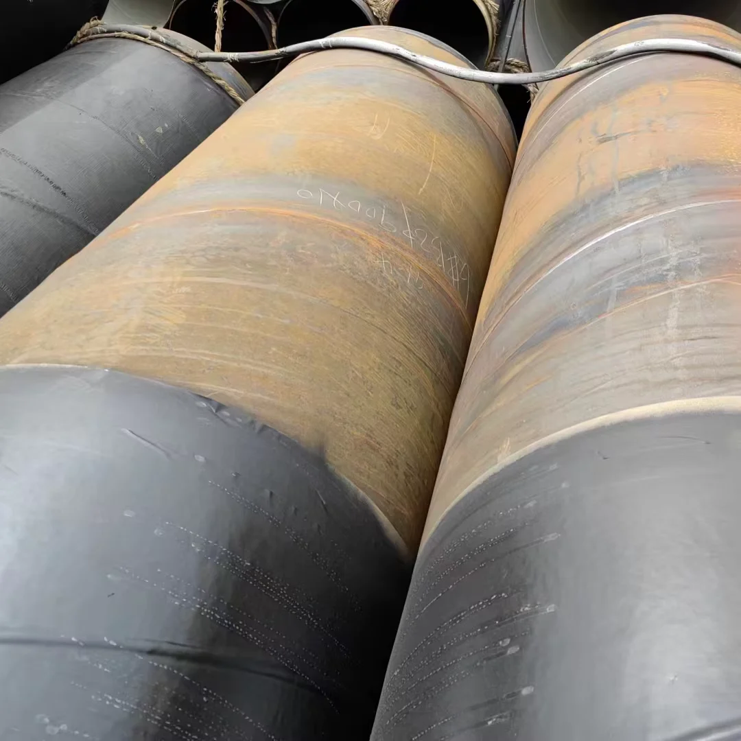 S235JR SSAW Spiral Steel Pipe EN 10219 OD 219-3000mm Manufacturer