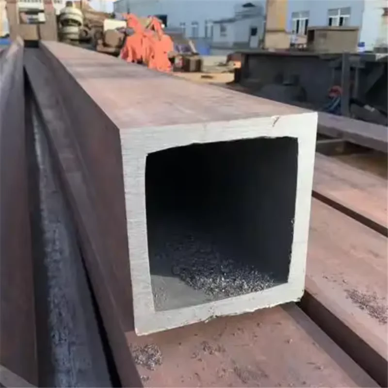 S275JR S355JR Sharp Corner Square Rectangular Steel Tube EN10210 Manufacturer