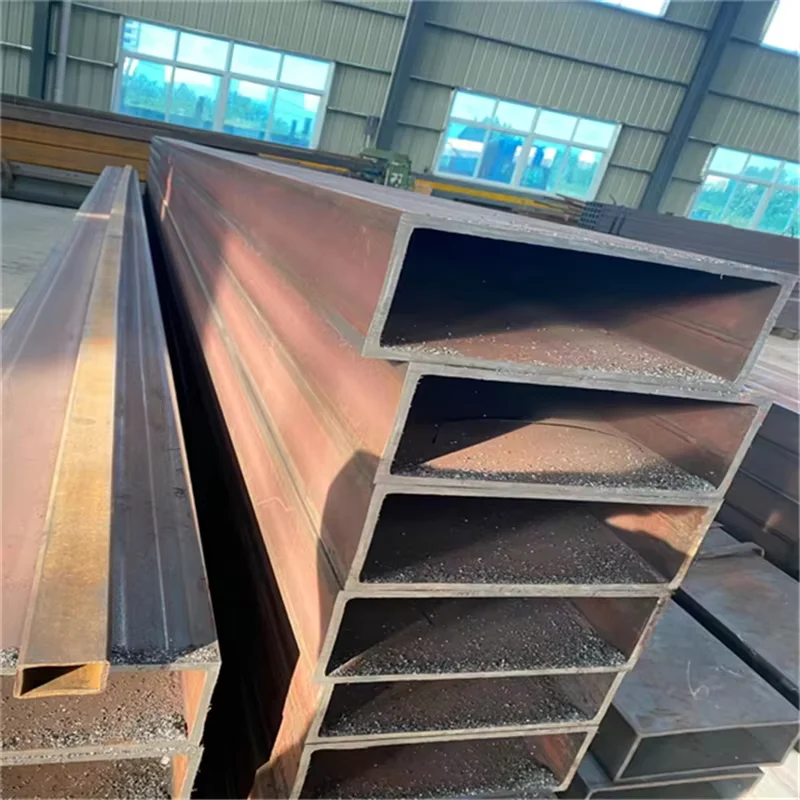 S355JR S355J2H Sharp Corner Square Rectangular Steel Tube EN10210 Manufacturer