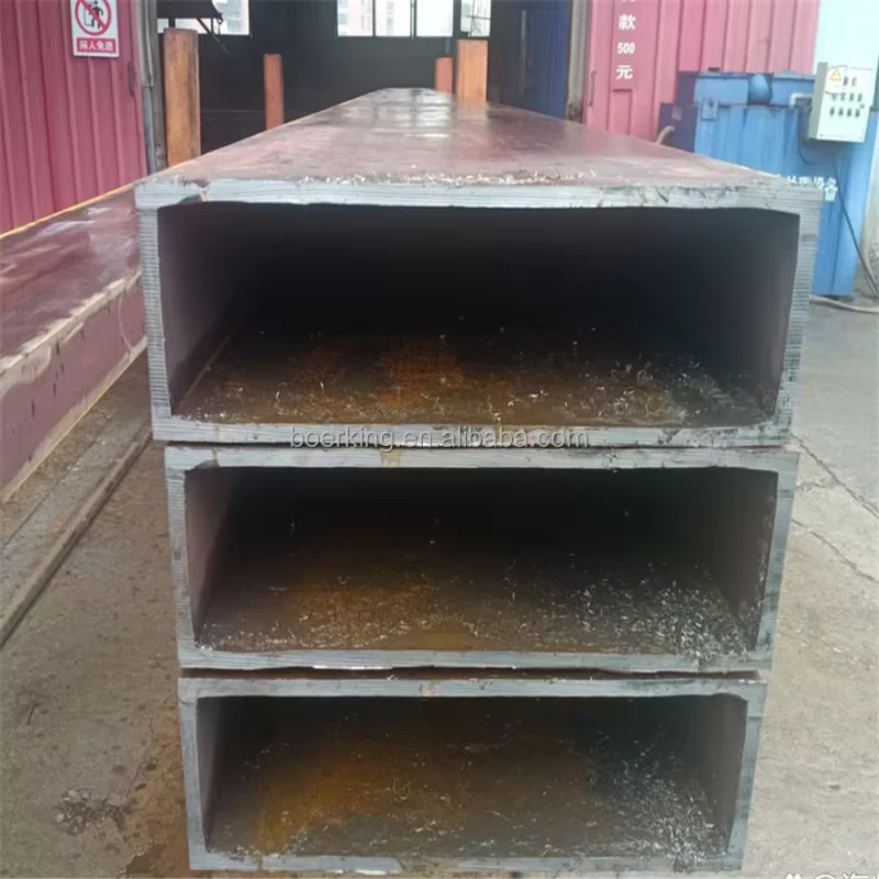 S355JR Sharp Corner Square Steel Tube EN10210 Manufacturer