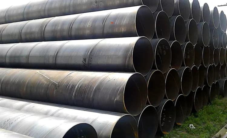 S355JR SSAW Spiral Welded Steel Pipe Pile Supplier