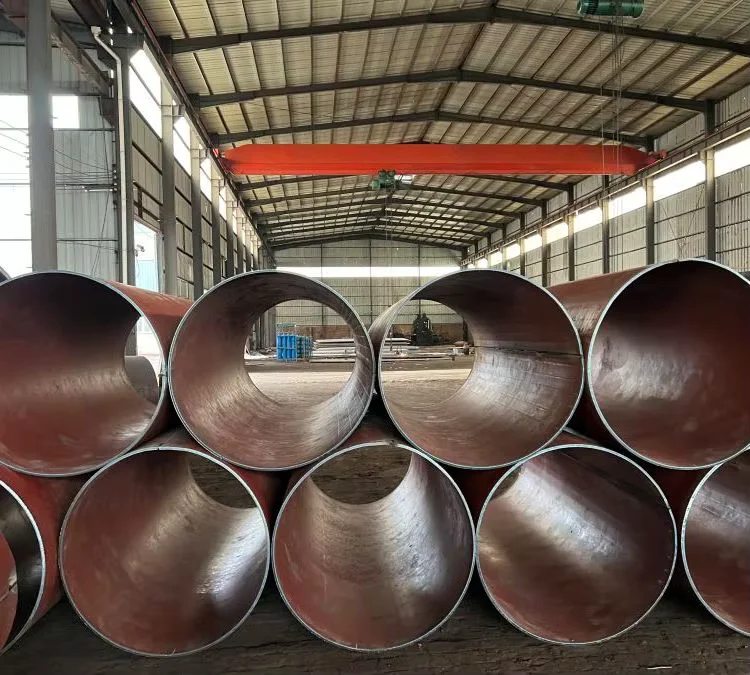 S355JR SSAW Spiral Welded Steel Pipe Pile Supplier