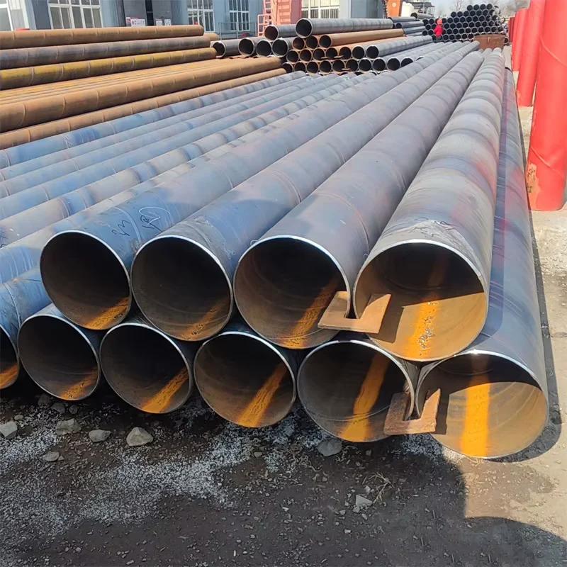 S355JR SSAW Steel Pipe 10-30mm Wall EN10219 ASTM Factory Direct Supplier