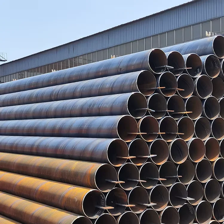 S355JR SSAW Steel Pipe 10-30mm Wall EN10219 ASTM Factory Direct Supplier