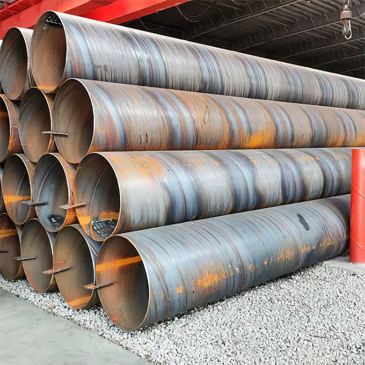 S355JR SSAW Steel Pipe 10-30mm Wall EN10219 ASTM Factory Direct Supplier