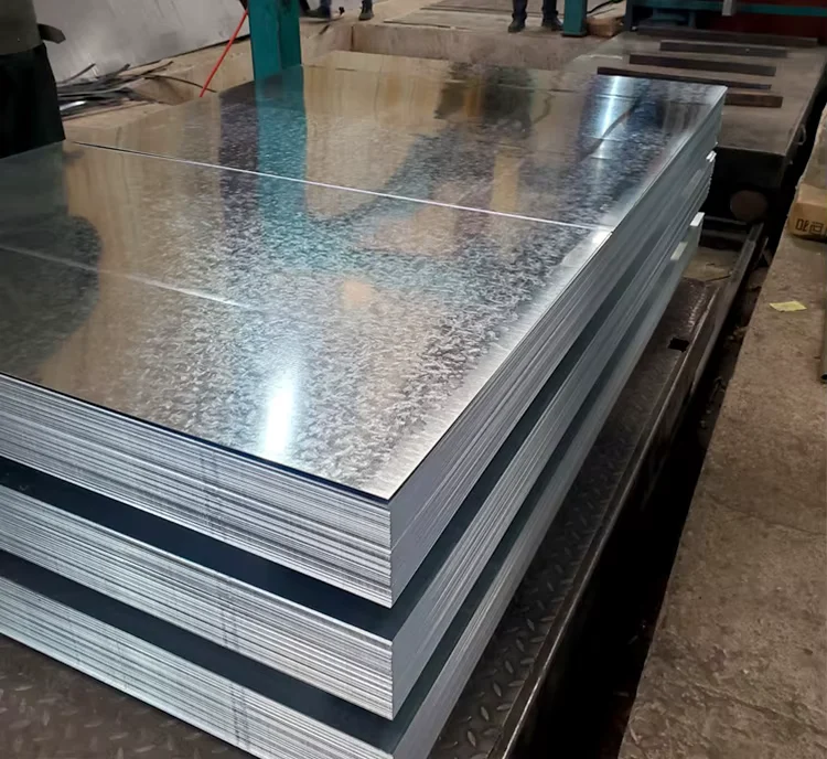 SGHC SGCC DX51D Q195 Galvanized Steel Plate 0.12-4.0mm JIS ASTM Supplier