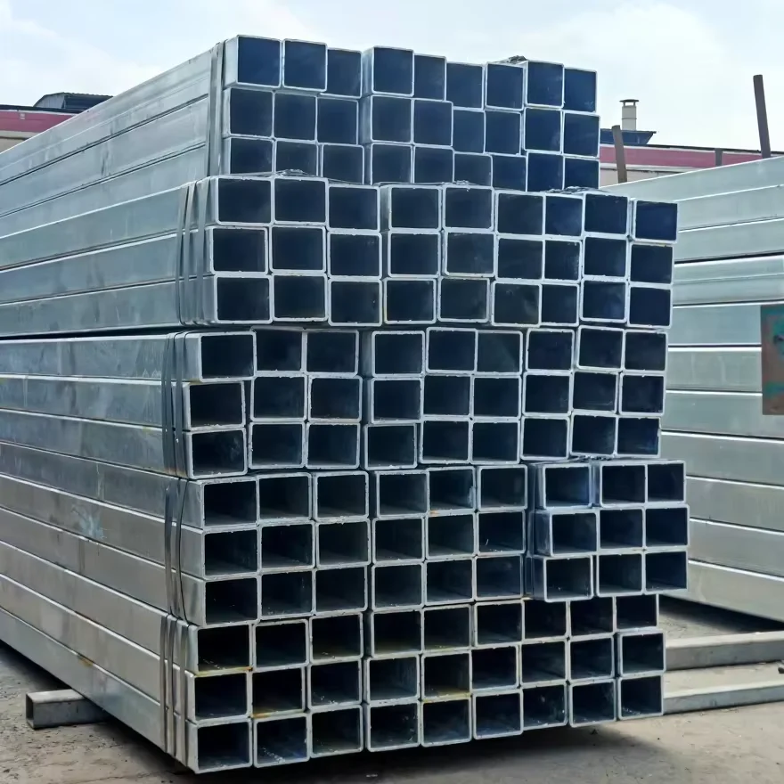 SPCC DC01-DC04 Hot Dip Galvanized Square Rectangular Steel Tube Supplier