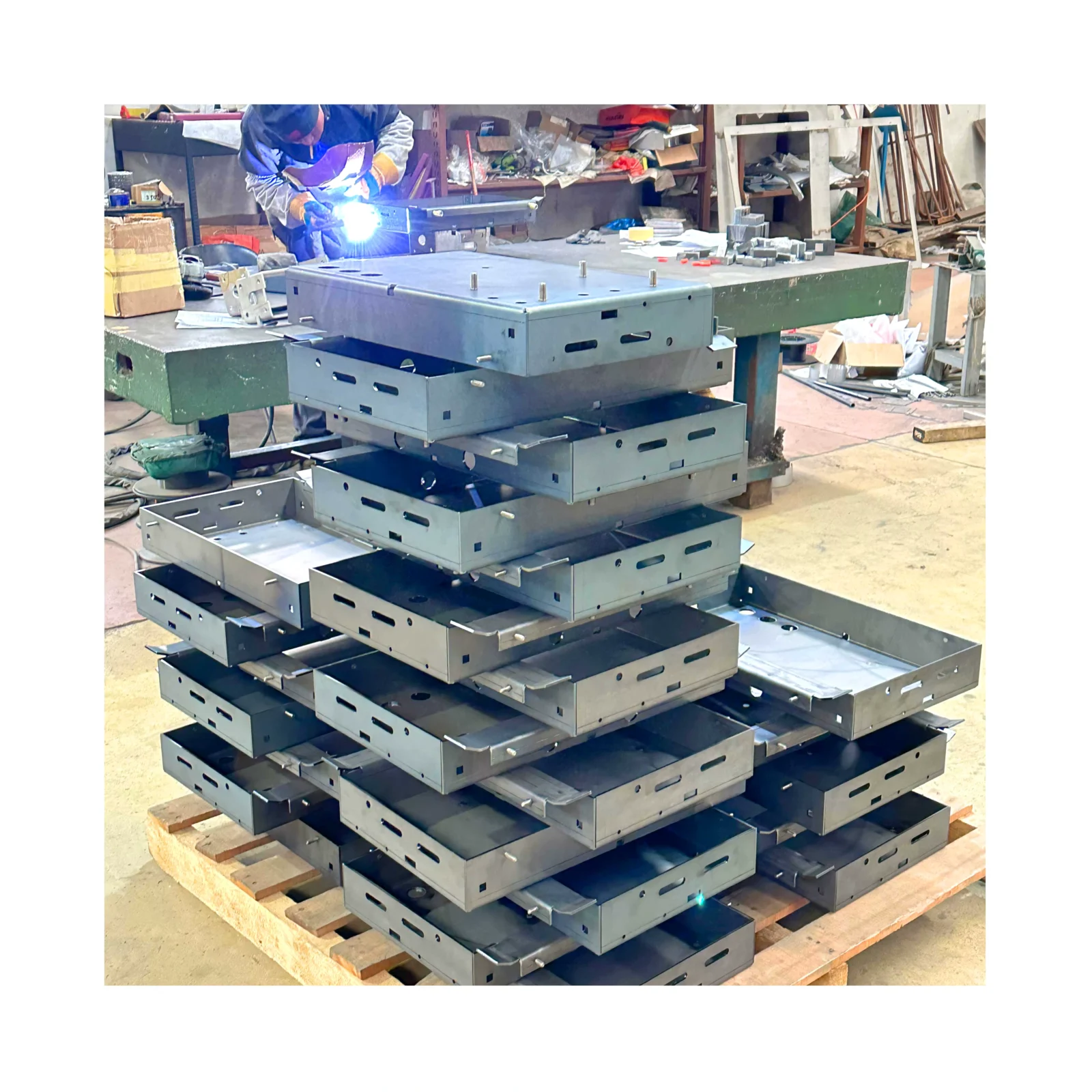 Stainless Steel Laser Cut Fabrication Parts 0.3-50mm Custom Sheet Metal Supplier