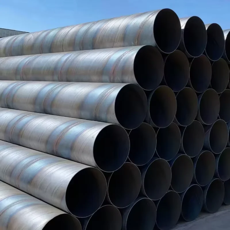 X42 X60 API 5L SSAW Spiral Welded Steel Pipe OD 159-3420mm Supplier