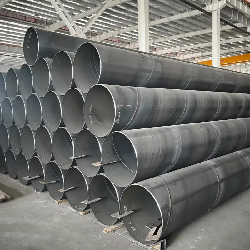 X42 X60 API 5L SSAW Spiral Welded Steel Pipe OD 159-3420mm Supplier