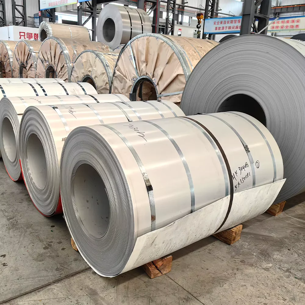 304 316 410 Stainless Steel Coil 2B BA 8K Finish ASTM Standard Factory Direct Supplier