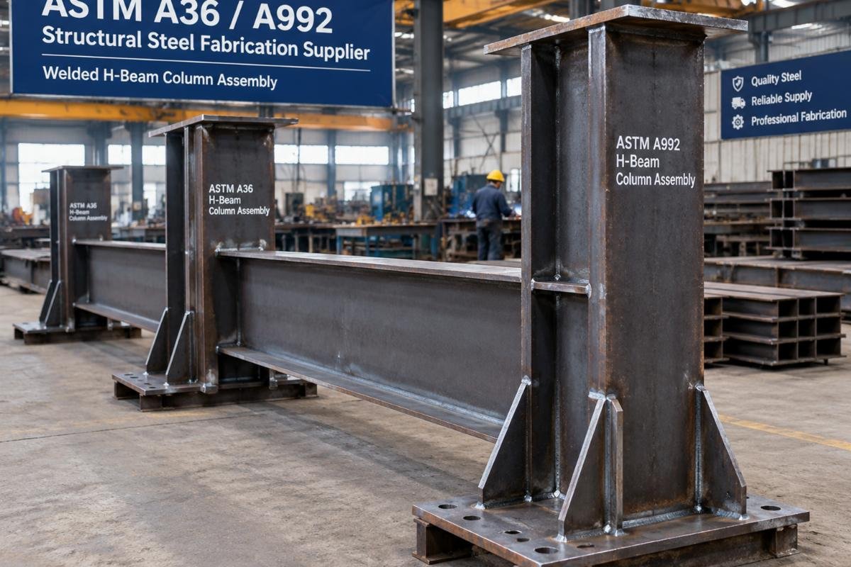 ASTM A36 A992 Structural Steel Fabrication Supplier