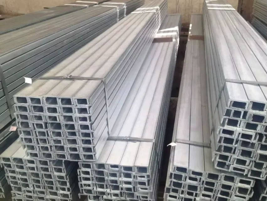 Q235 Q345 A36 Galvanized C-Channel U-Beam Steel Supplier