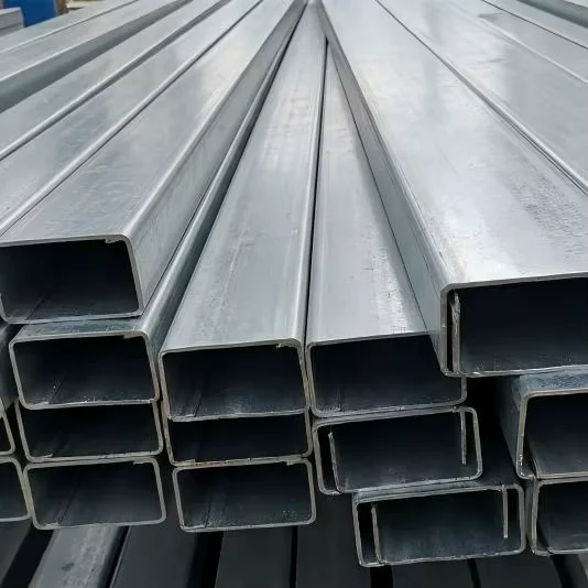Q235B Q355B C Channel Steel Purlin Hot-Dip Galvanized Manufacturer